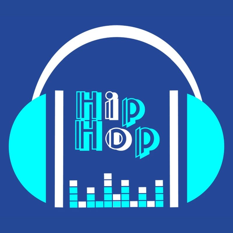Neonkopfhörer mit Equalizer-Design