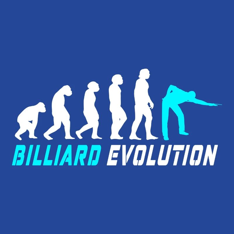 Billard Evolution Design / Geschenkidee
