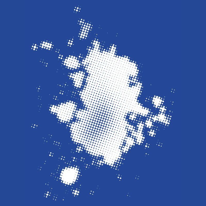 Flash, Dots Background Asymmetrical | rasterized