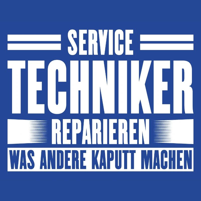 Service Technician Support Solution Slogan Service