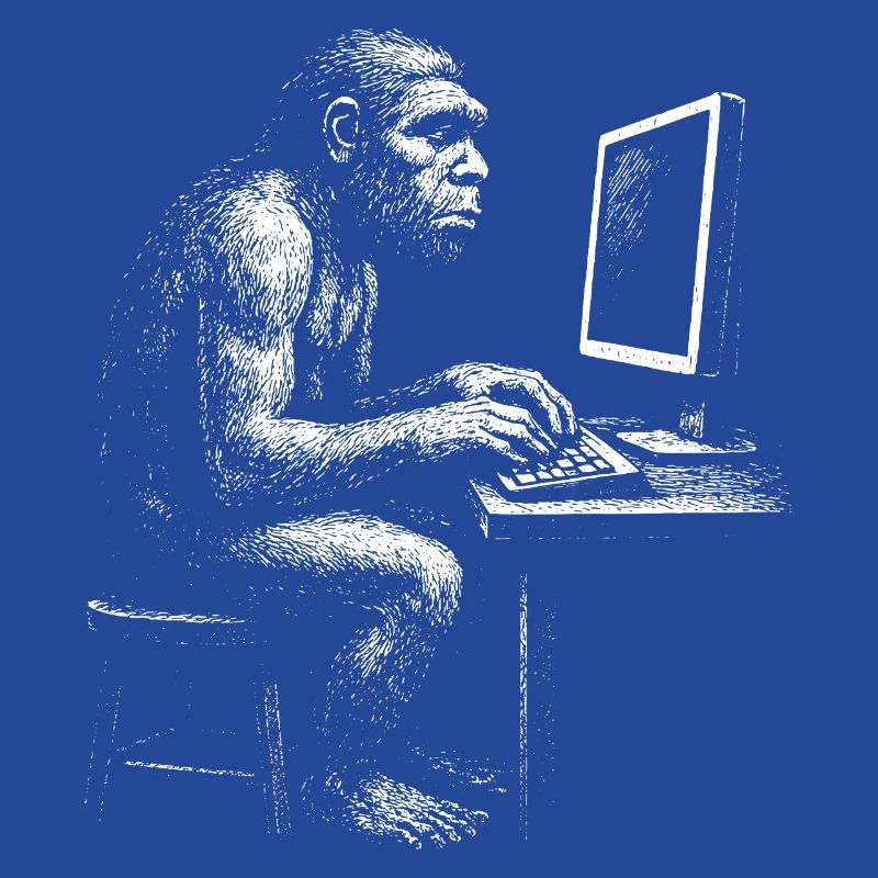 Digital Coder Homo Erectus gift