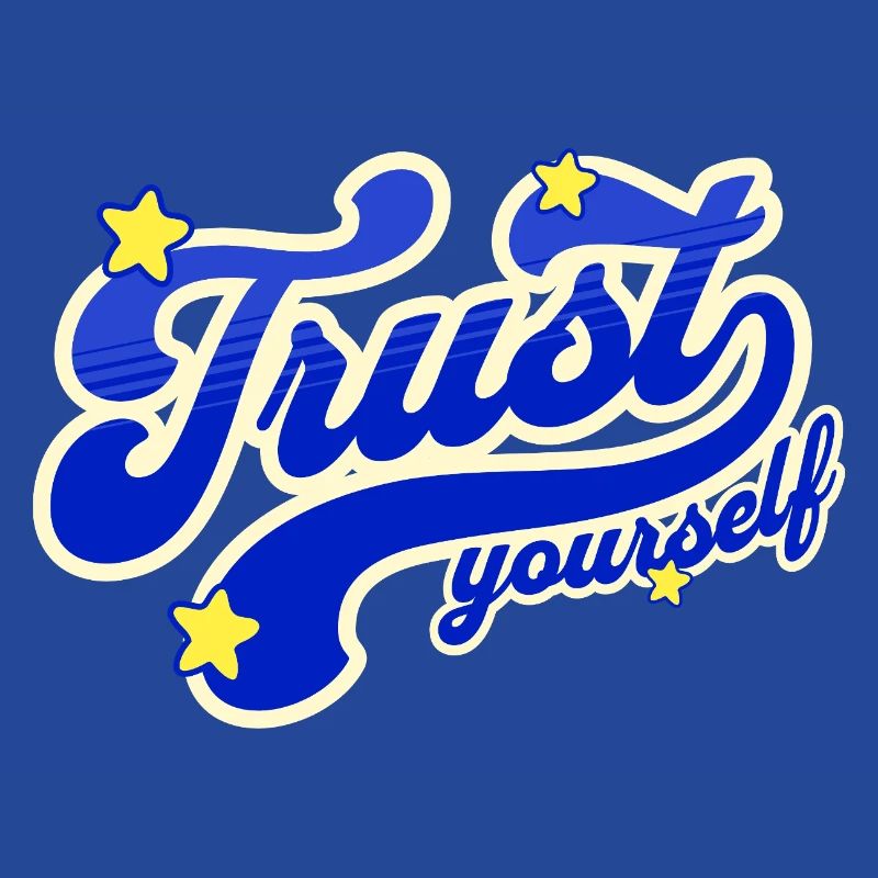 Self-Confidence Starry Script