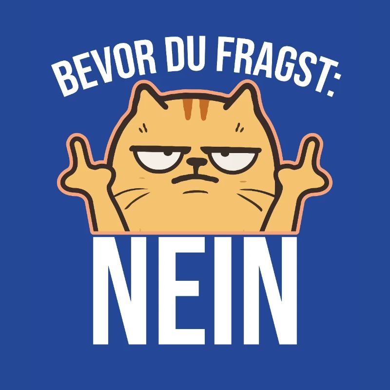 Mittelfinger Katze 