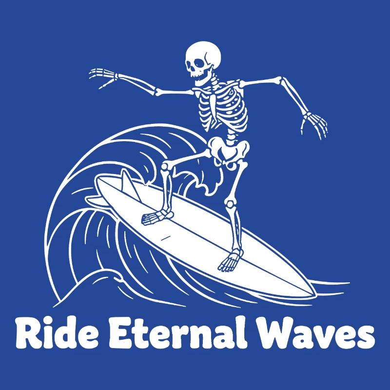 Skeleton Surfer Eternal Waves