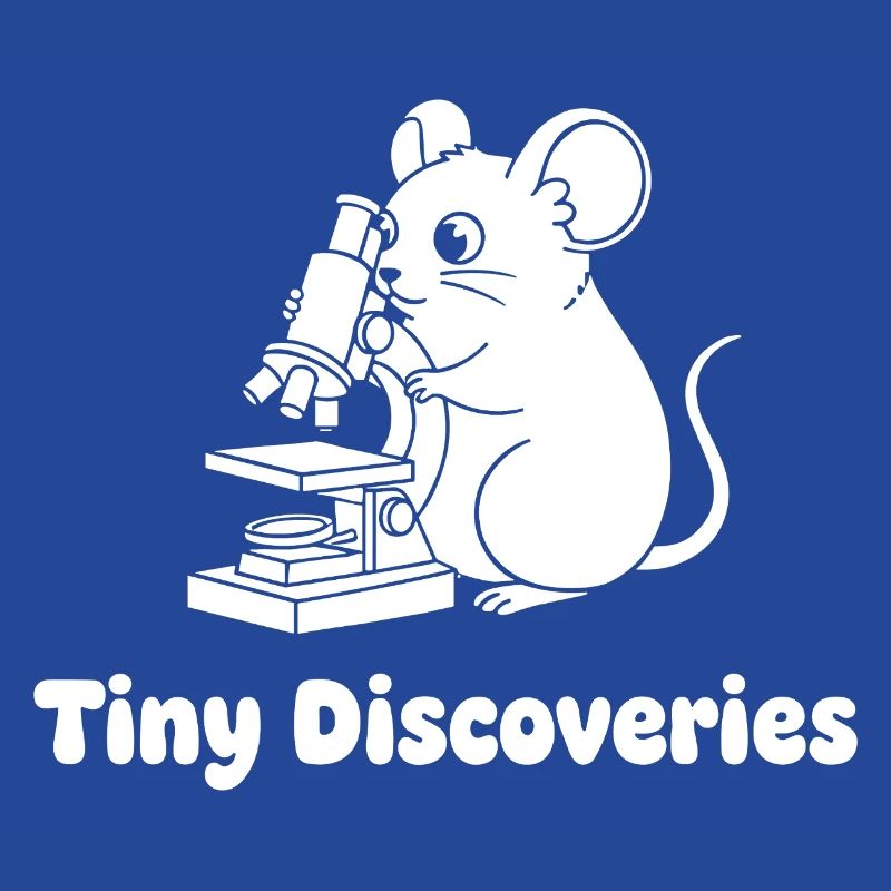 Petites découvertes : Souris devant le microscope
