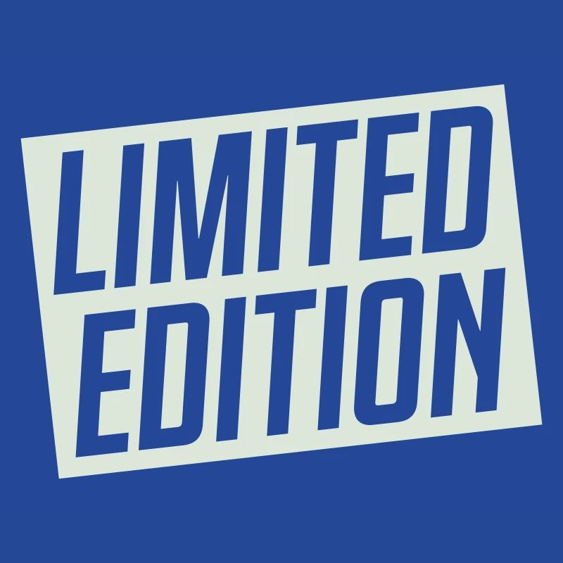 Limitierte Auflage Stempeldesign