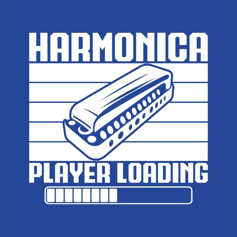 Harmonica Musican Player Loading Harmonica