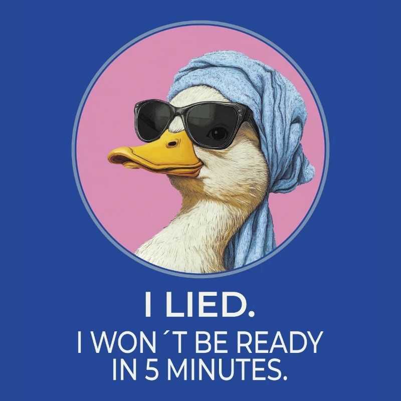 I Lied Duck – Lustiges Statement Design