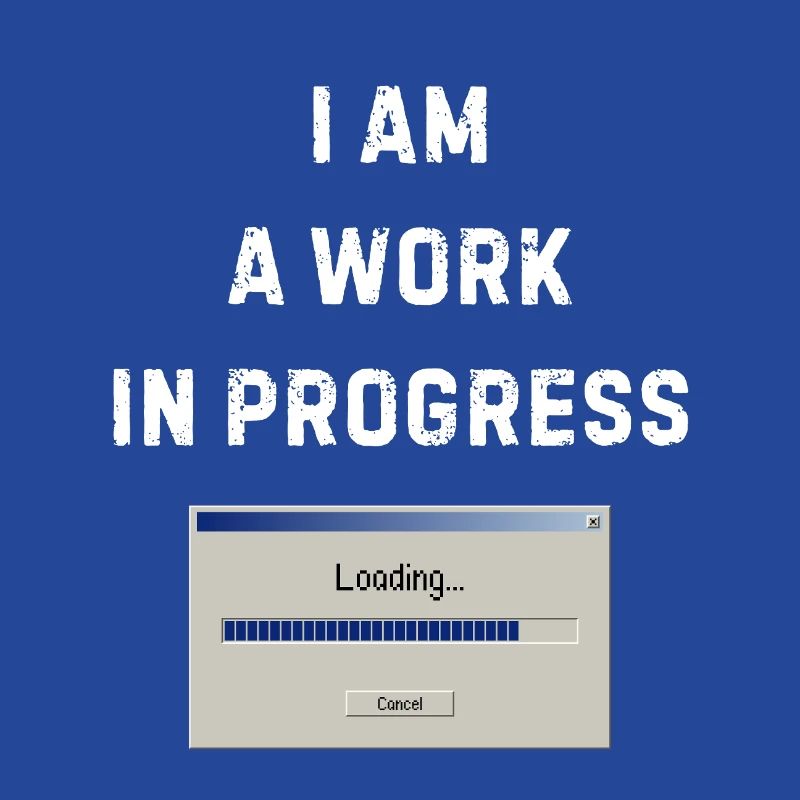 Work in progress – Loading bar - Travail bureau