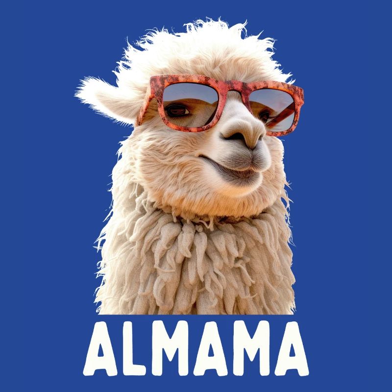 Almama Süßes Alpaka Mama Muttertag Lama Mom Mutter