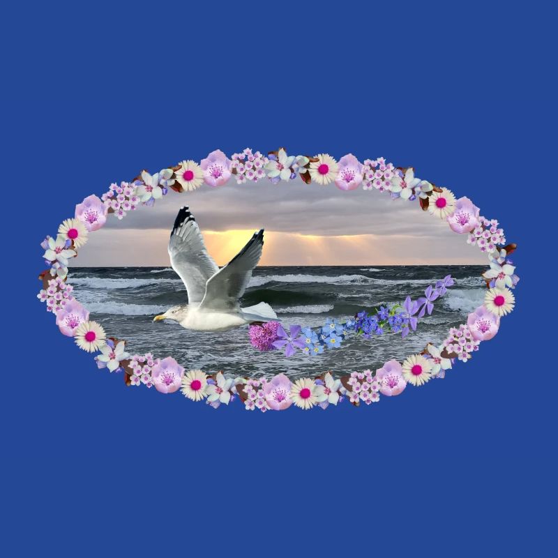 Seagull Kitsch Pull Moche Pull Moche Fête Moche