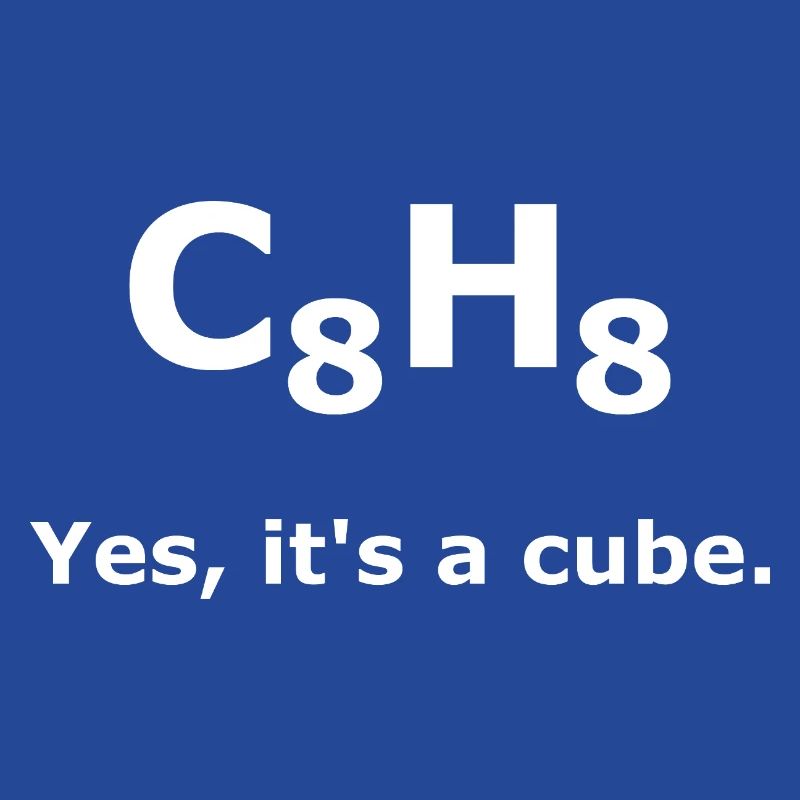 C8H8 Cuban Molecule Chemistry – Yes It's a Cube