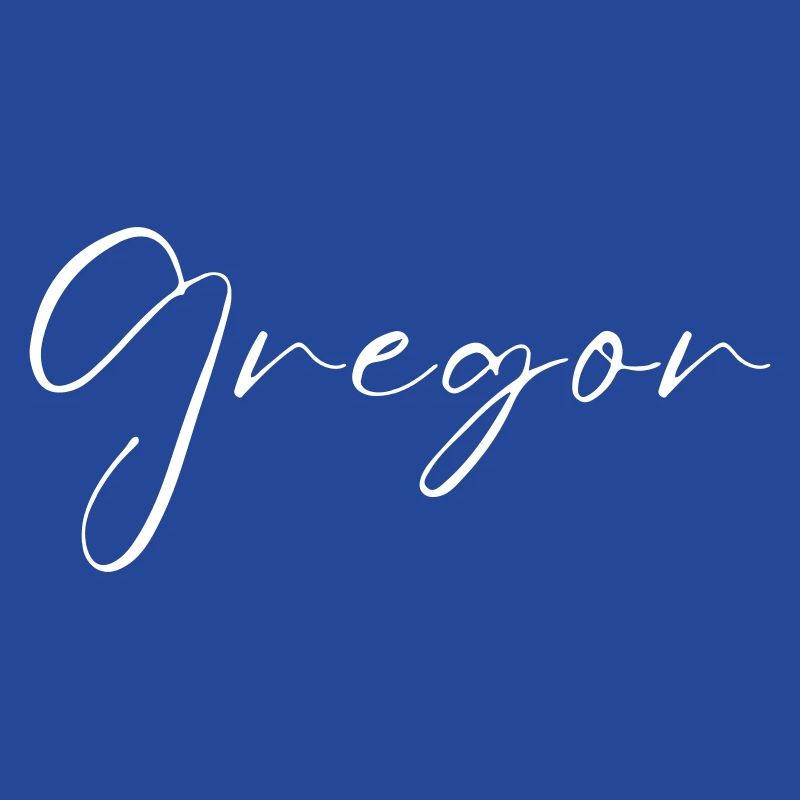 Gregor Nom avec G Nom de garçon Garçon Naissance Bébé Garçon
