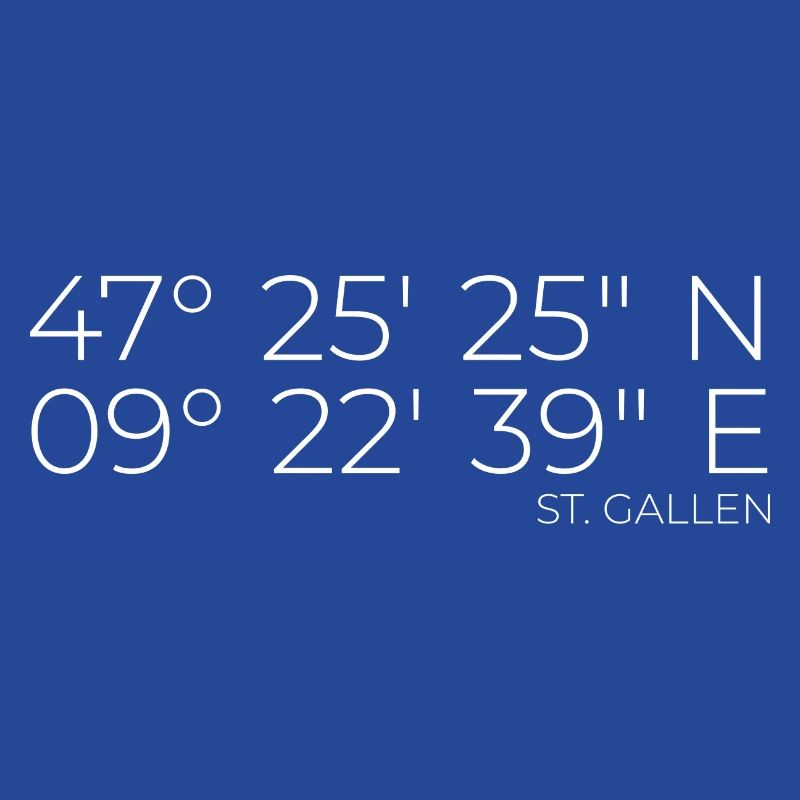 Coordinates St. Gallen