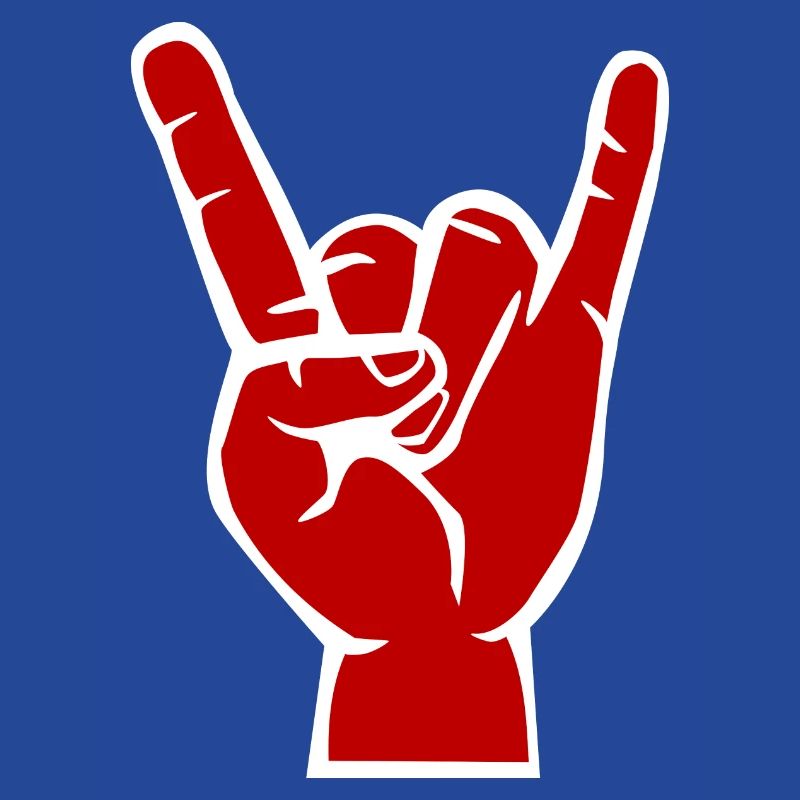 Devil's hand, Devil Rock cool metal symbol