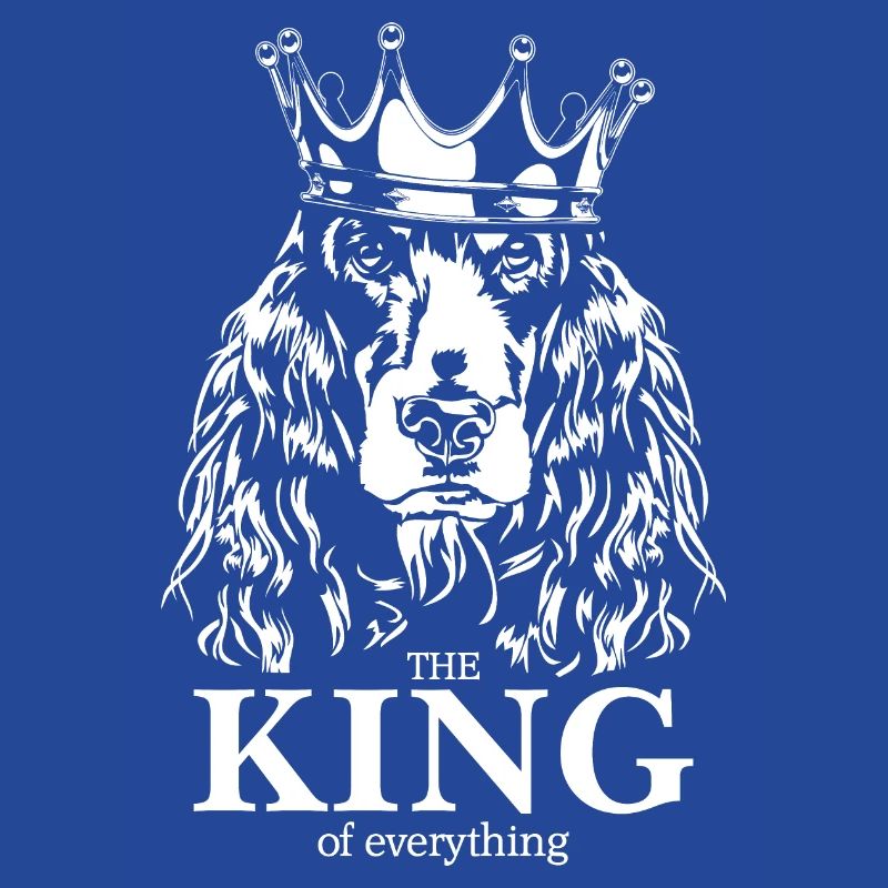 COCKER SPANIEL King Hundespruch Hunde Wilsigns