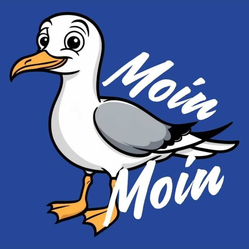Hamburger Original / Möwe Moin Moin