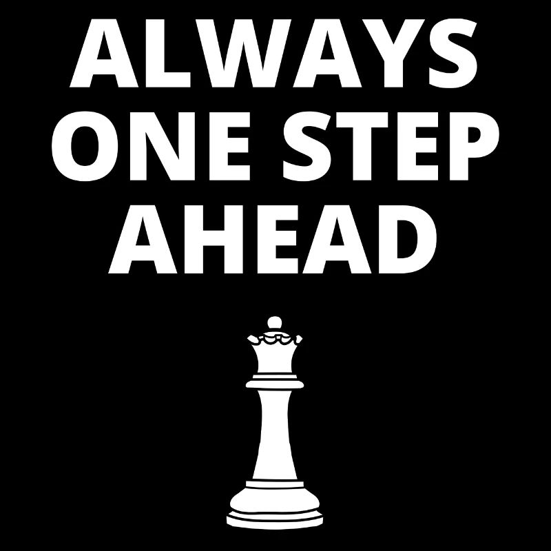Schach Spruch Geschenk Schachmatt Queens Gambit