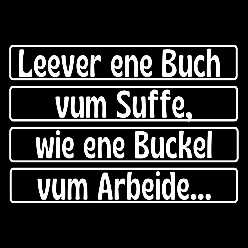 Leever ene Buch vum Suffe - Köln Kölsch Kölle
