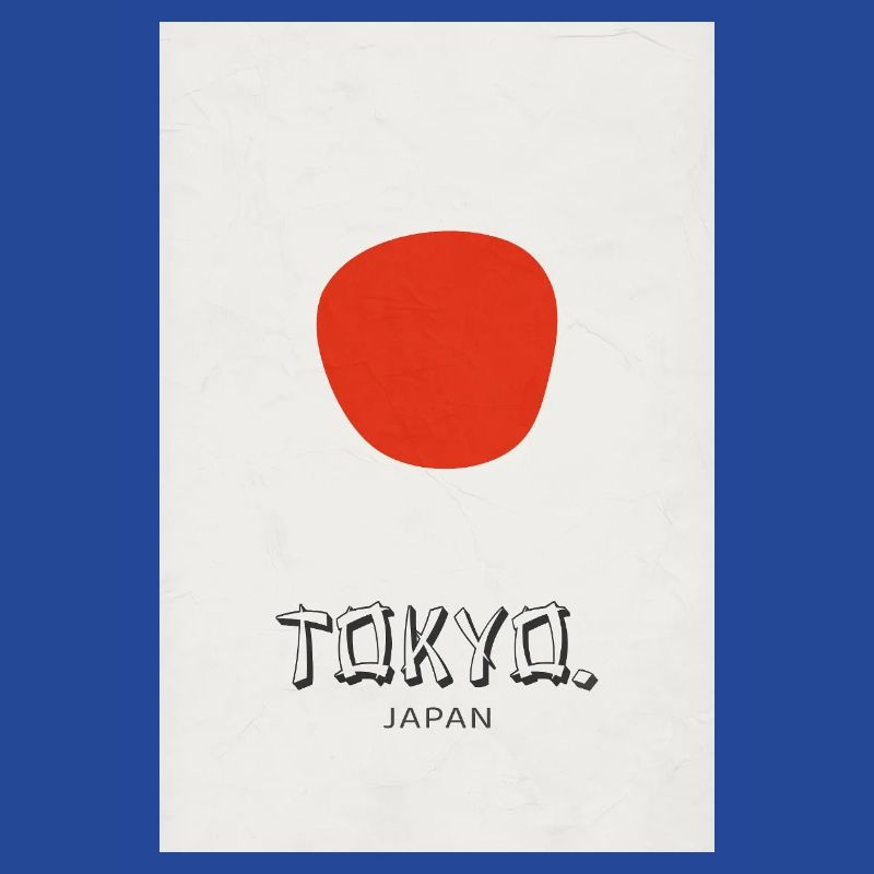 Affiche Tokyo – Déclaration de design moderne