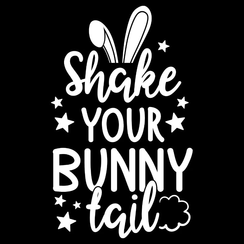 Shake Your Tail Funny Easter Day Egg Hunting