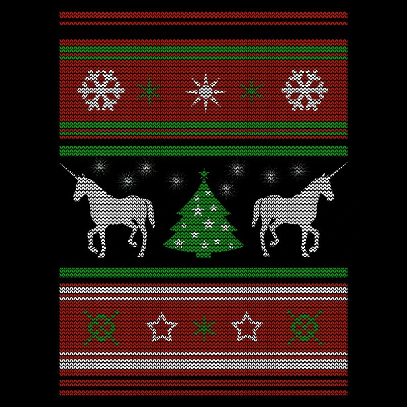 Noël PULL Unicorn
