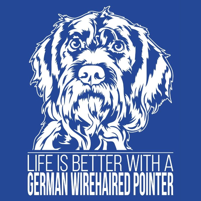 German Wirehaired Pointer life is better Wilsigns
