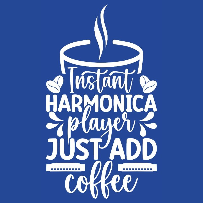 Harmonica Musican Lecteur Instantané Just Coffee