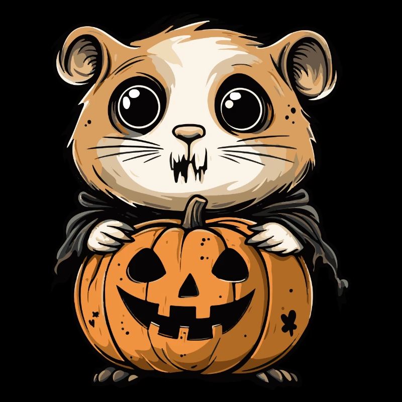 Hamster Halloween Zombie