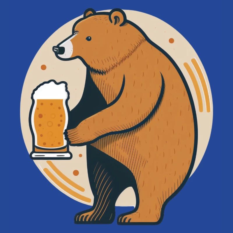 Beer Drinking Bear