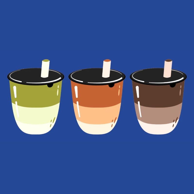 Bubble Tea - Boisson - Création de logo