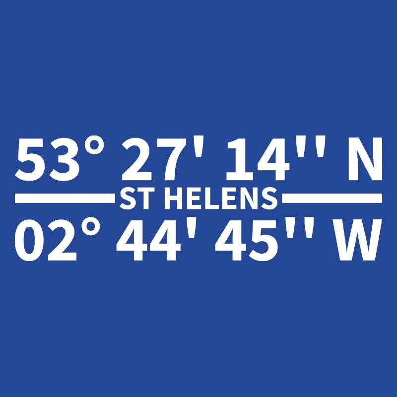 St Helens coordinates