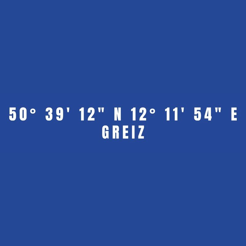 Greiz, Thuringia Coordinates