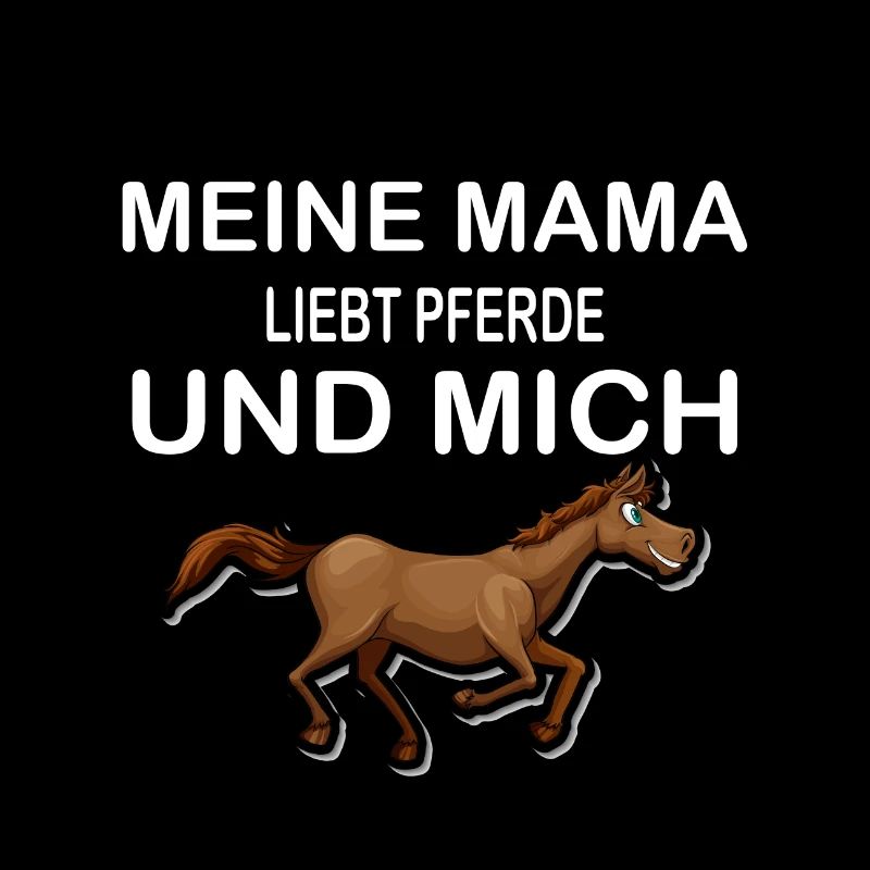 Mama Mutter Pferde Liebe Geschenk Kleinkind