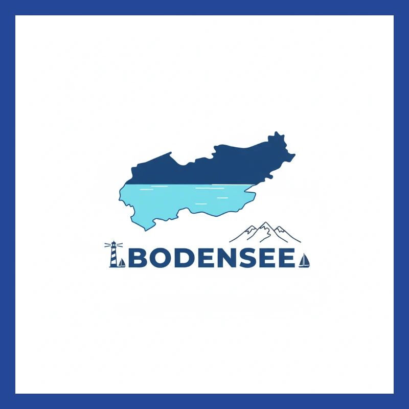 Bodensee Landschaftslogo Seeufer