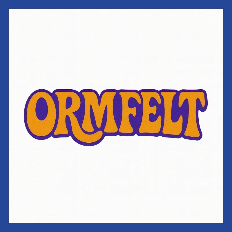 ORMFELT Retro Logo