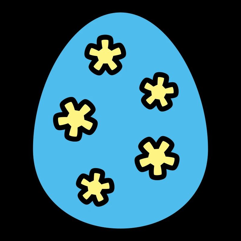Osterei farbenfroh