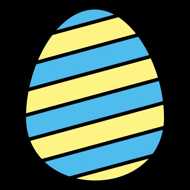 Osterei farbenfroh