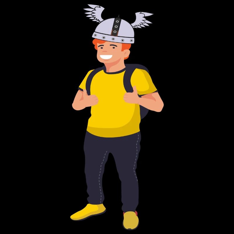 Wikinger Party oder W-LAN Verstärker Wifi Design