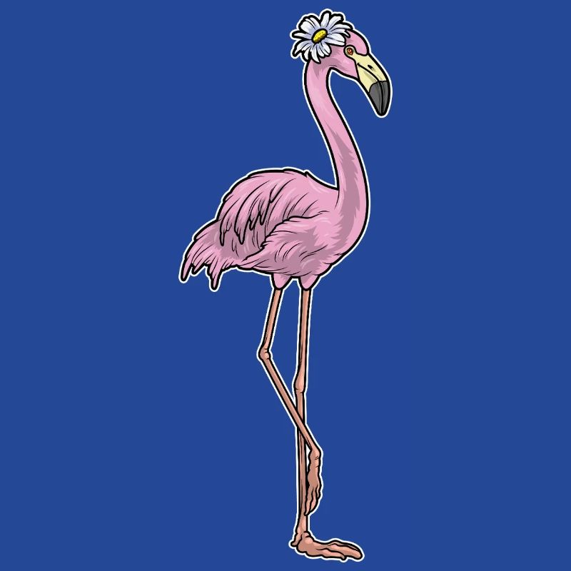 Flamingo Gänseblümchen Blumen