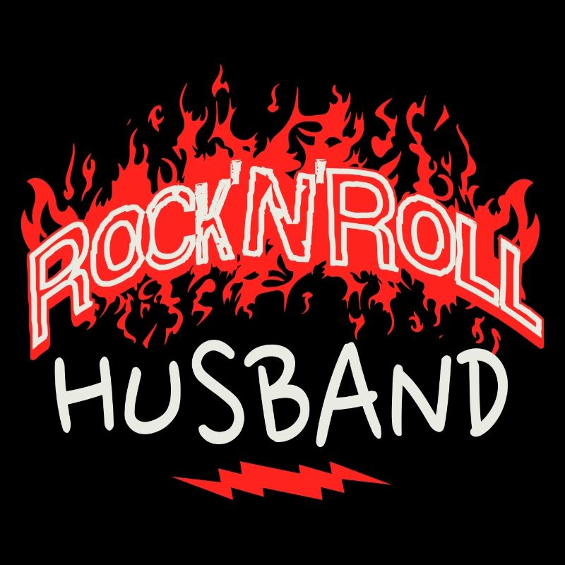 Ehemann Rock N Roll Ehemann Rock Fan Man