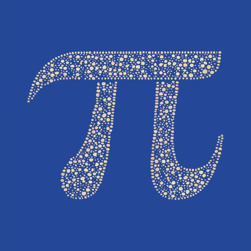 Pi Digits Math Nerd Circle Number Pi Symbol
