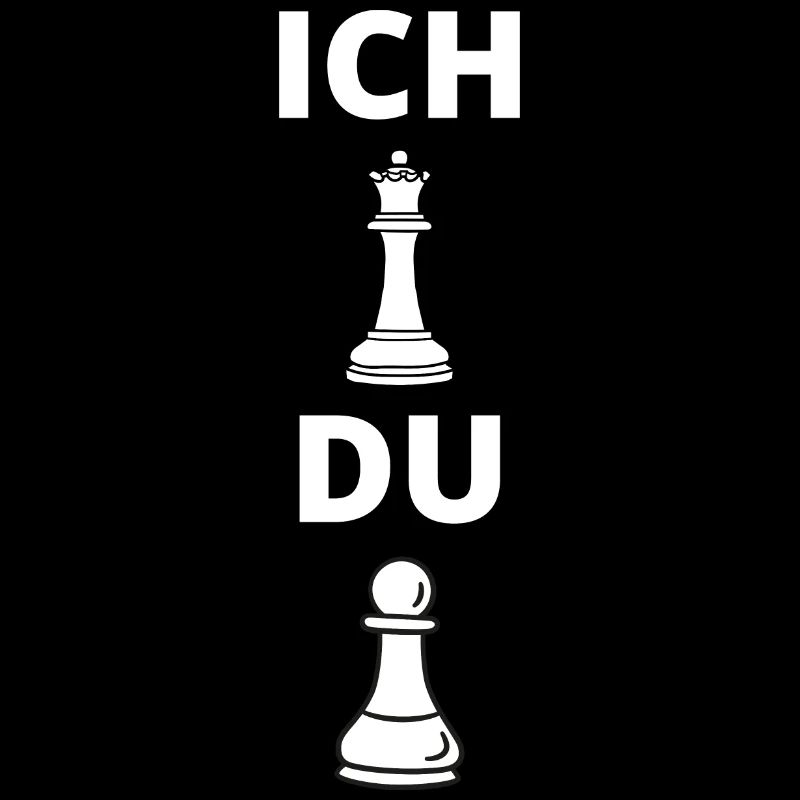 Schach Spruch Geschenk Schachmatt Queens Gambit