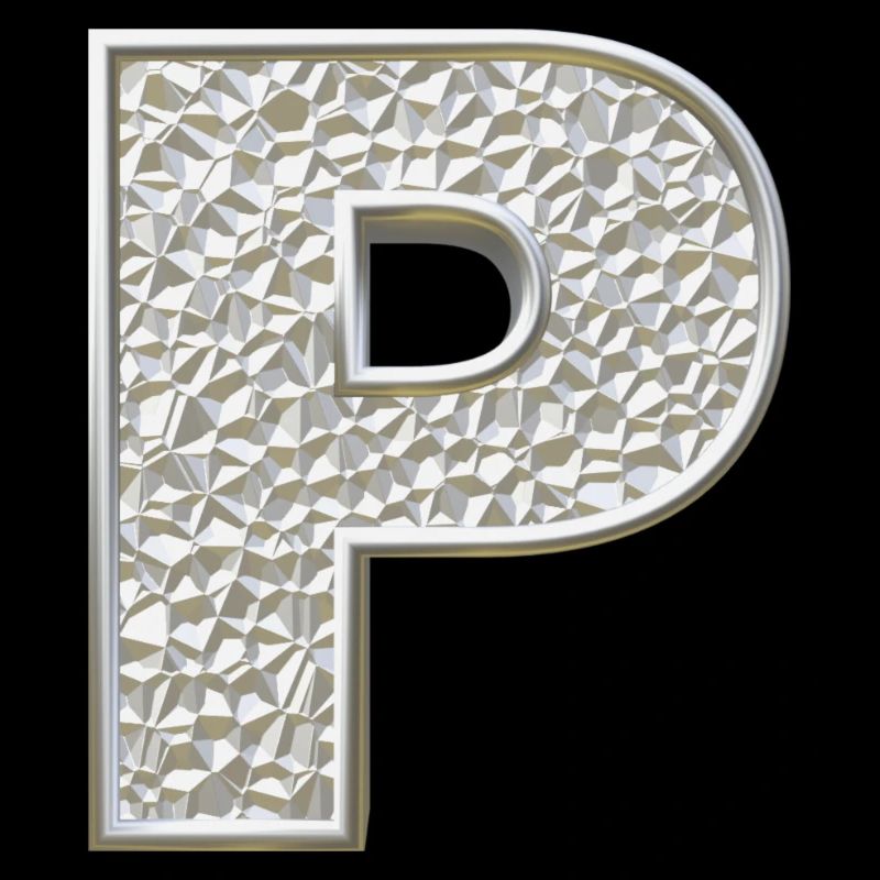 P, letter, letter P, initial, initial P, monogram,