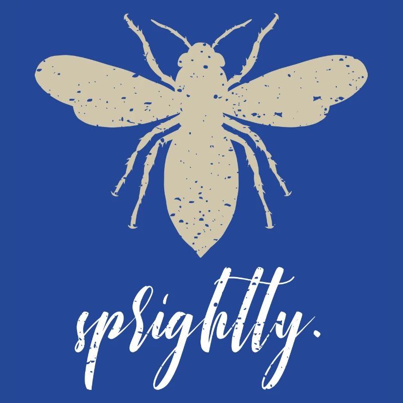 Beige Bee Sprightly Biene Be Sprightly