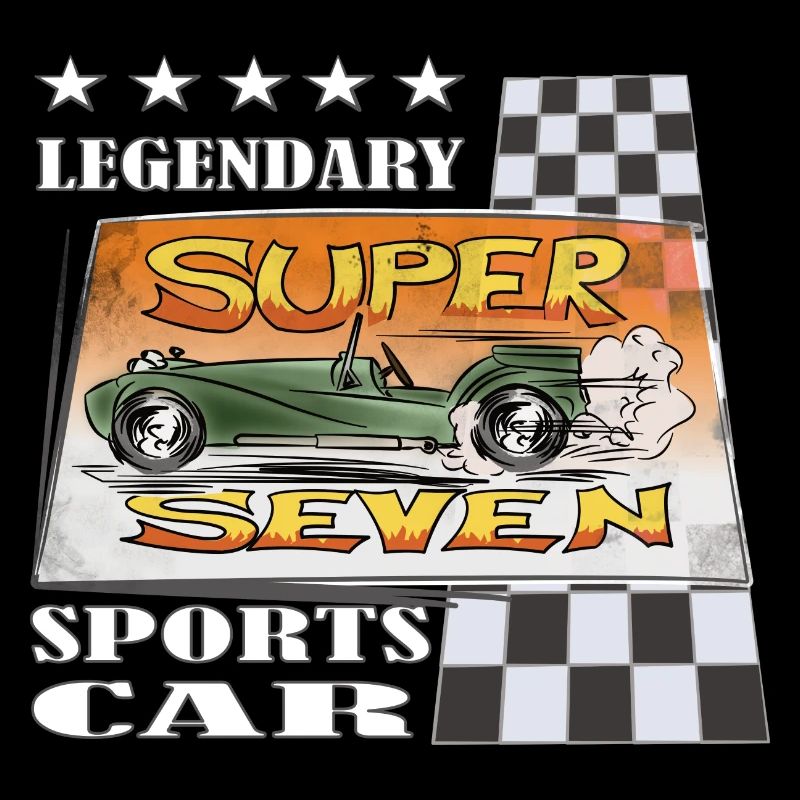 Super Sport Car Comic Legend Gift