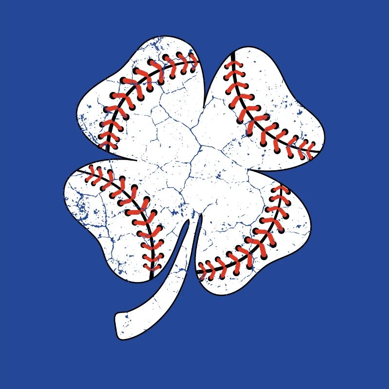Baseball St Patricks Day, trèfle feuille, trèfle