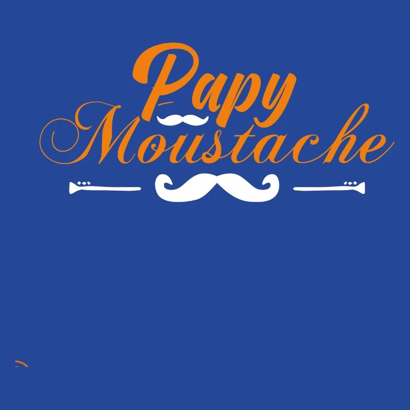 papy moustache, Idée cadeau d'élégance.