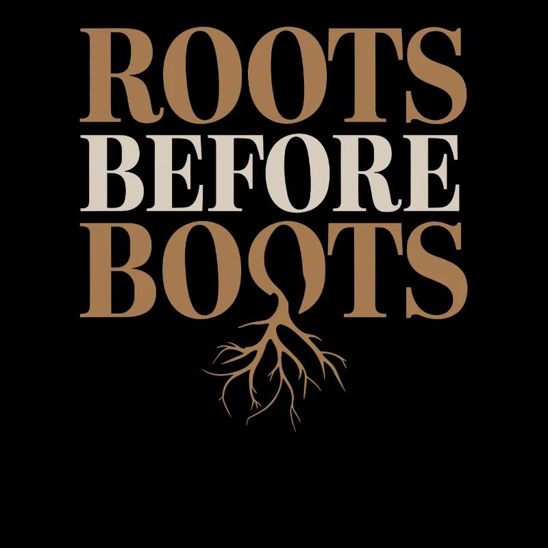 Roots Before Boots Vegan Vegetarian Statement
