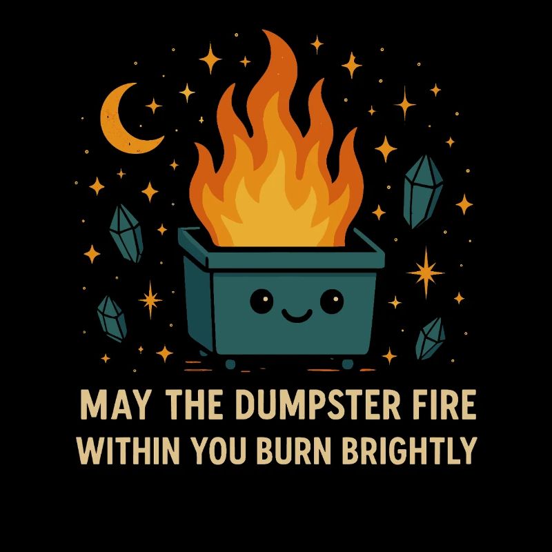 Dumpster Fire Funny